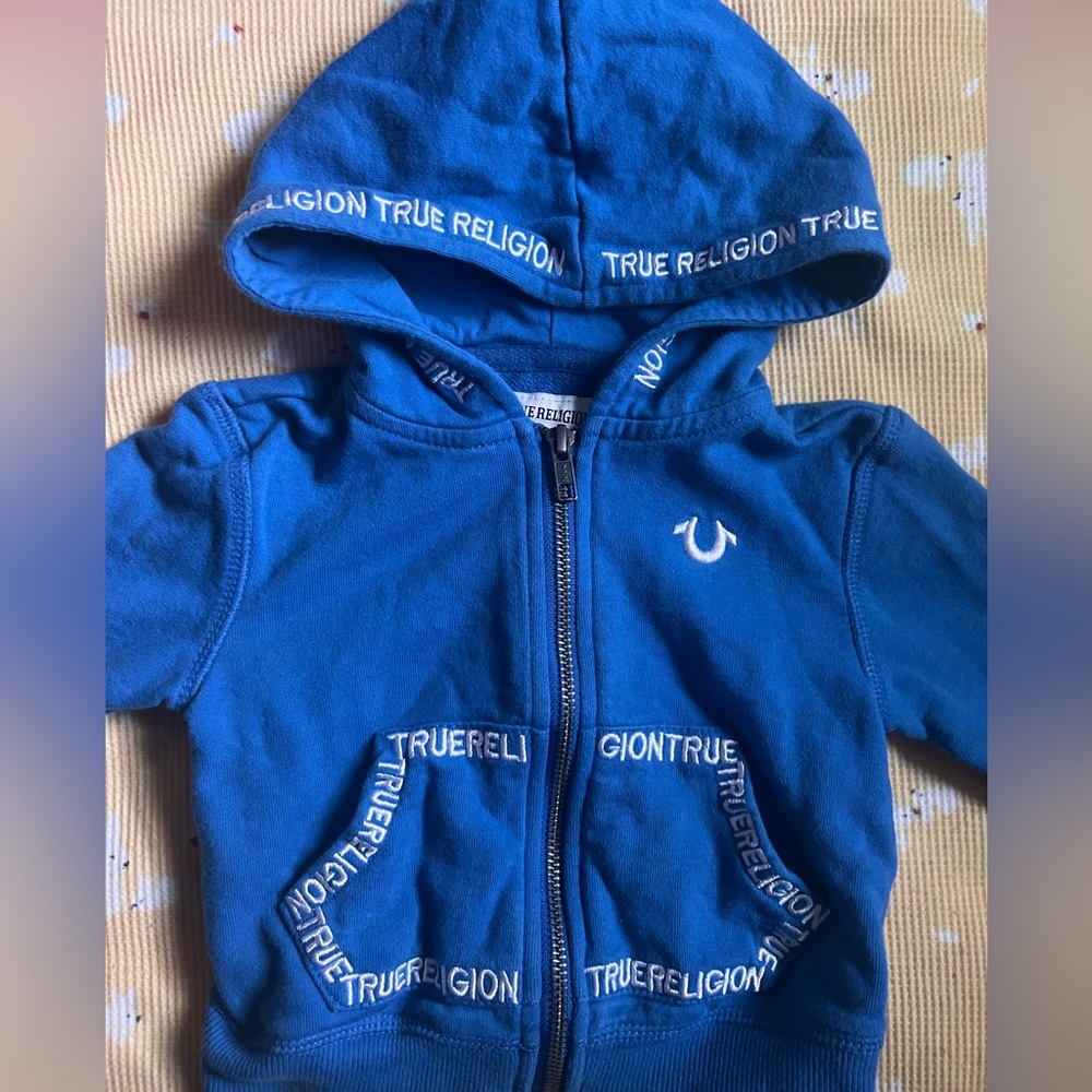 COPY - Unisex  true religion zip up hoodie